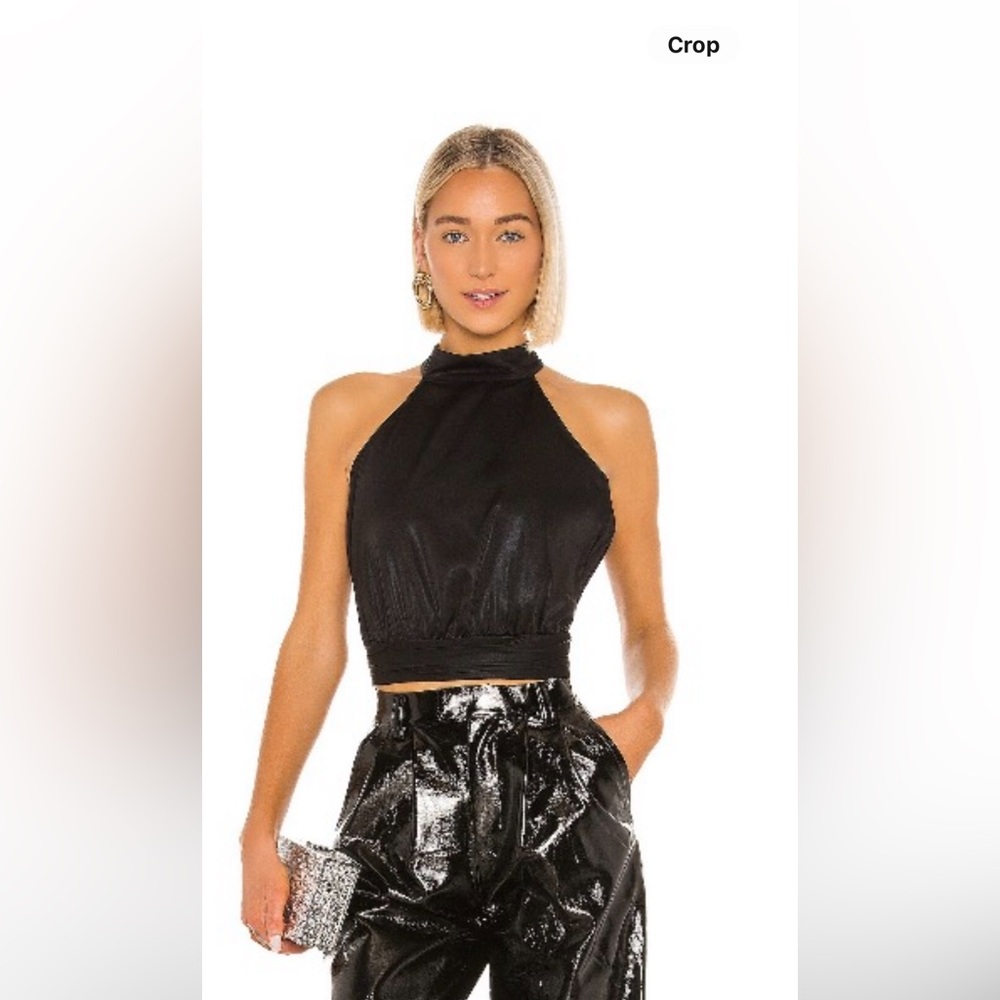 Bcbgeneration Open Back Halter Top - image 1